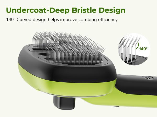 Pecute Pet Spray Hair Removal Brush for Cat/Dog – Deshedding & Grooming Tool, one button hair removal comb,deshedding vacuum brush, fur removal tool, grooming trimming tool