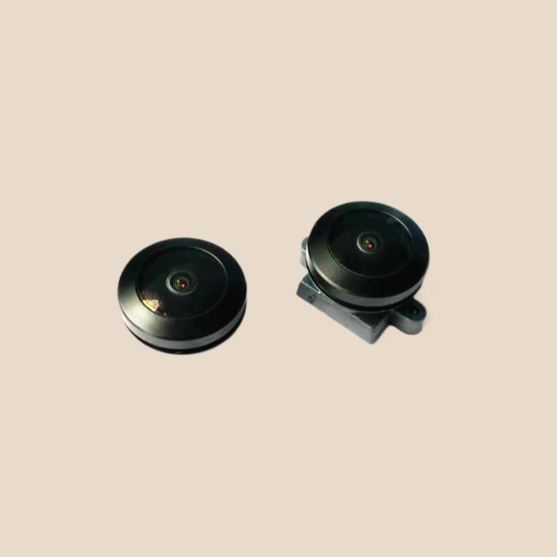1 over 4 Inch Focal Length 2.15 Wide Angle 143 Degree Panoramic Vehicle Security Recorder with Video Intercom Camera