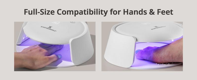 BTArtboxnails XCuringPRO Nail Lamp - Ecostead LED Beads Instant Cure Nail Light with 4 Timer, Smart Sensor, LCD Display for Curing Gel Nail Polish BTArtboxnails XCuringPRO Nail Lamp - Ecostead LED Beads Instant Cure Nail Light with 4 Timer, Smart Sensor, LCD Display for Curing Gel Nail Polish