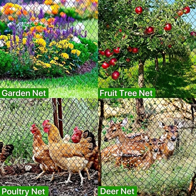 Koi Pond Predator Guard, Durable Fine Mesh Net, Protects Koi Fish From Herons, Raccoons, Cats, Ideal for Ponds, Farms, Gardens