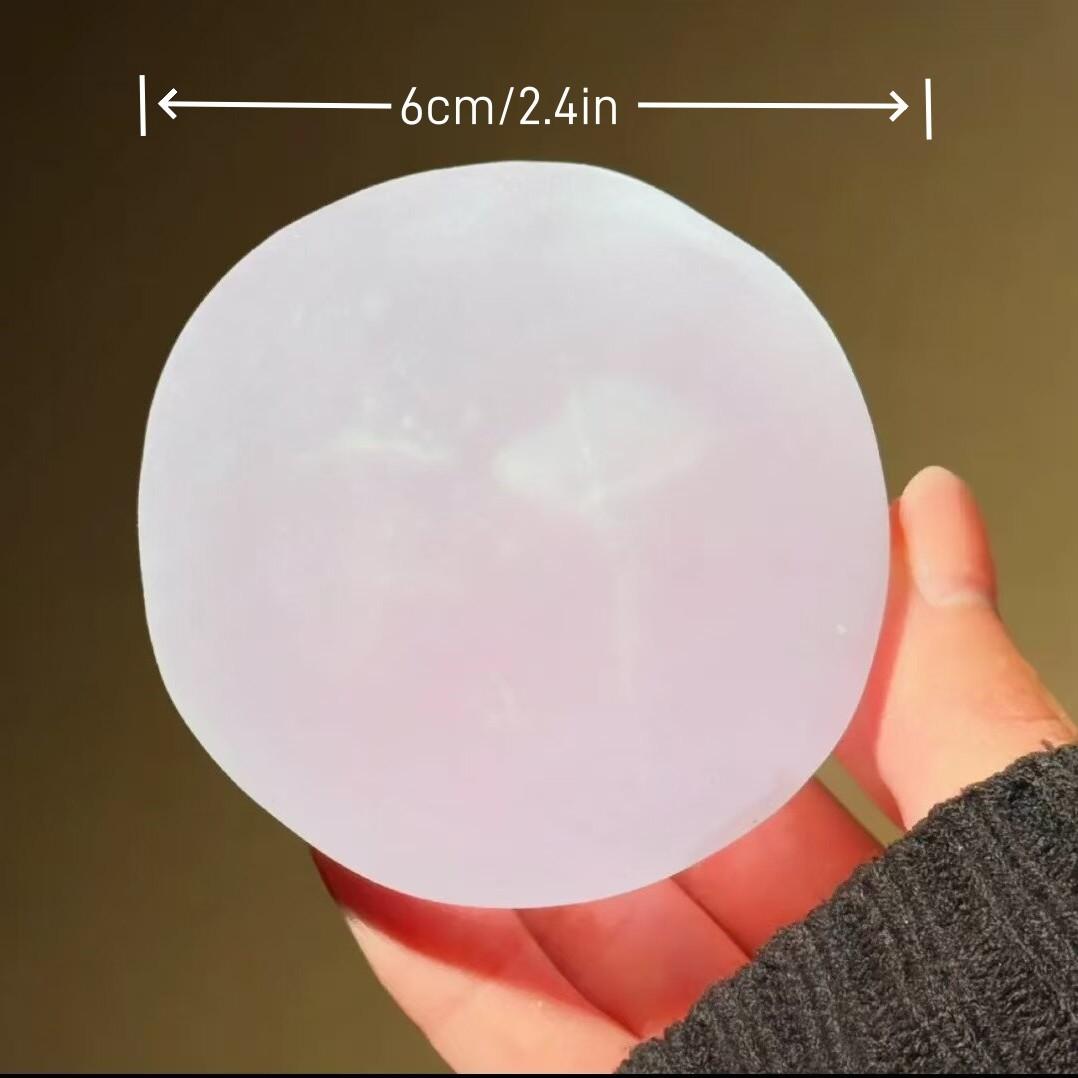 Handmade Coconut Oil Snow Mochi Squishy Ball, Moldable, Ultra Soft & Dense Texture, Stress Relief Toy for Men & Women, Soft Squeeze Squishies