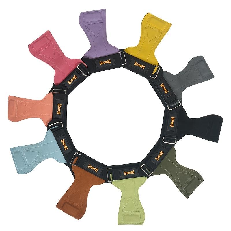 2PCS multi-colored fitness grip, designed specifically to enhance palm strength and exercise wrist muscle strength. It is an ideal fitness accessory for adult strength training