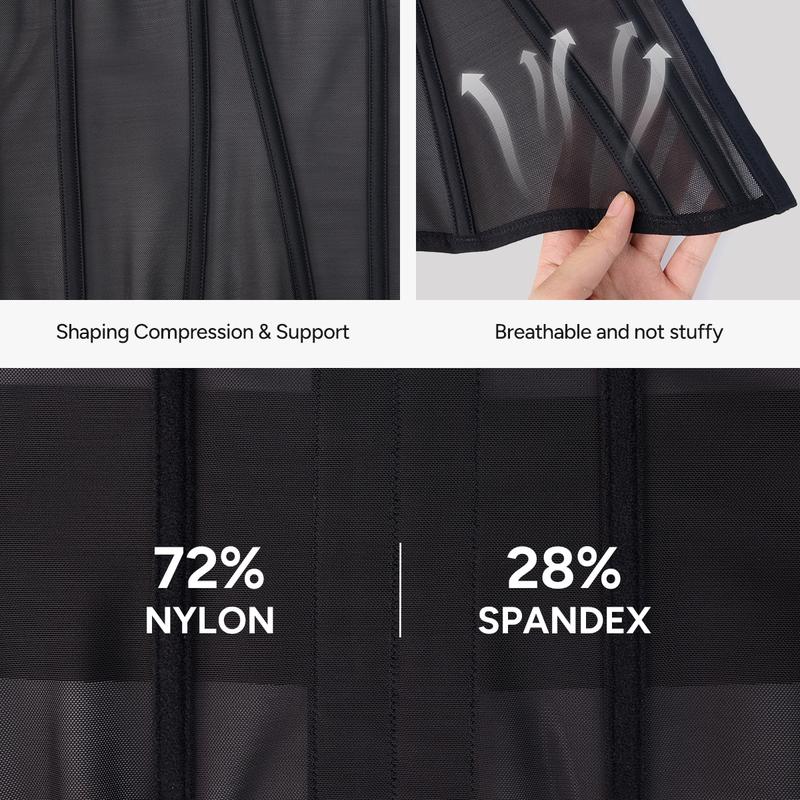 Nebility Women's 3 Belts Sports Belt Shapewear for Daily Gym Basic Minimalist Faja Comfort Womenswear Body Sculpting Compression Workout Waistband Exercise Waistband Corset Waist Shaping Elastic Sport Band Lady