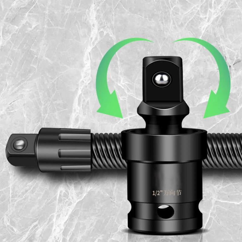 1/2 Flexible Shaft Extension Extender Torque Socket Ratchet Spanners Electric Wrench Connecting Rod Hand Tools