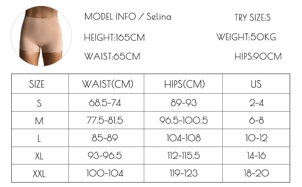 FallSweet Women's Seamless Panties No Show Boy Shorts Underwear Boxer Briefs Pack