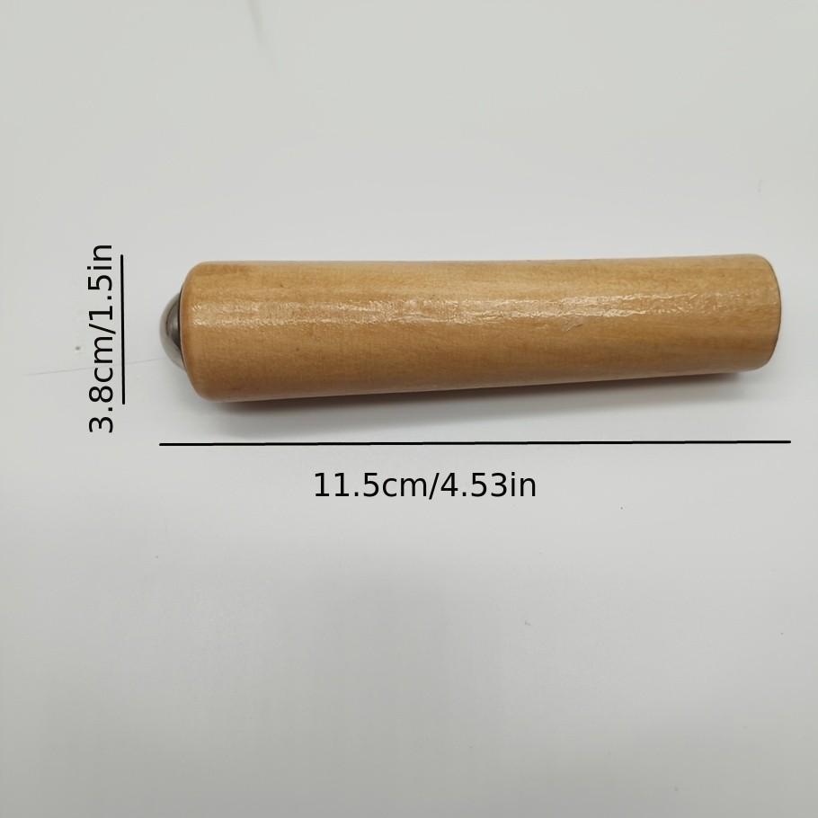 Portable 360 Degree Steel Ball Rolling Stick, Full Body Massage Roller, Abdominal Thigh Face Hand Back Muscle Massage Tool