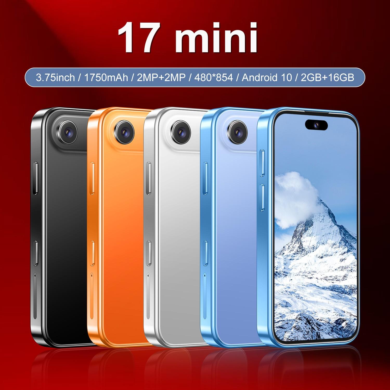 U17 Pro Mini Phone 2gb RAM 16GB Storage, Android 10.0 Quad Core Cpu, 1750mah Battery, 3.75 Inch Display, Dual Camera, Dual Sim