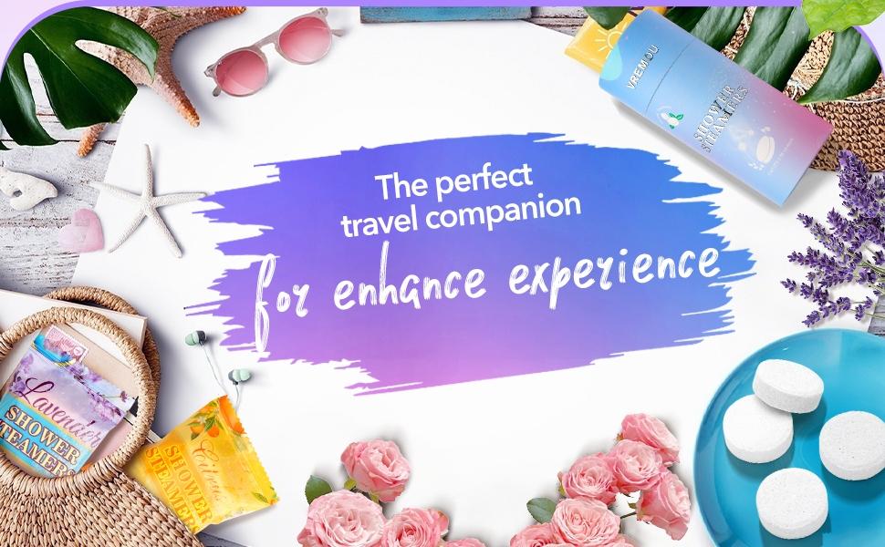 Shower Steamers Aromatherapy, 8 PCS Natural Shower Bombs Aromatherapy with Essential Oil, Relaxation Spa Gifts for Women As Valentine's Day Mothers Day Present Idea, Travel Essentials