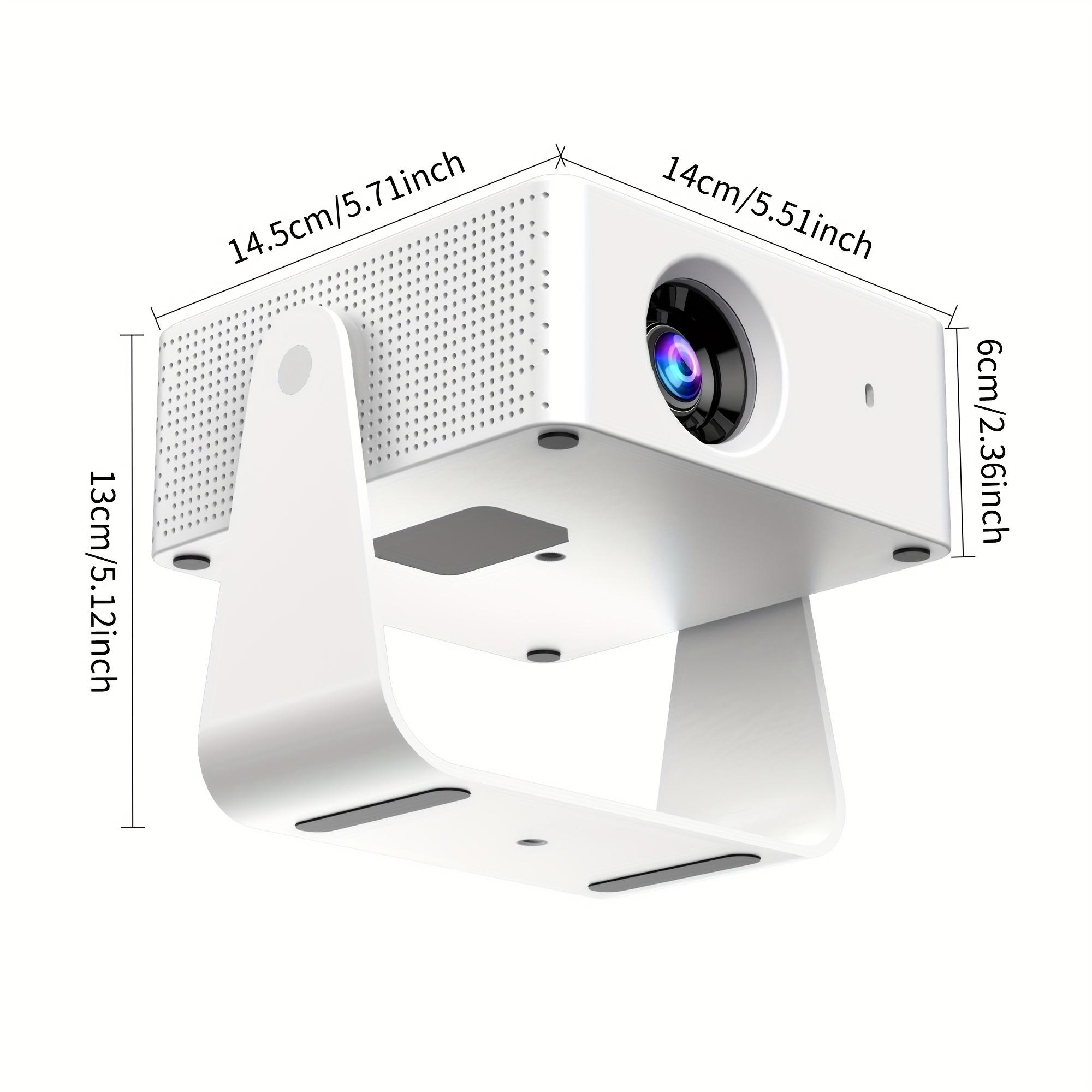 Portable Mini Projector 4K 1080P, WiFi and Bluetooth-compatible Supported, Auto Focus and Keystone Correction, Home Cinema and Travel Use