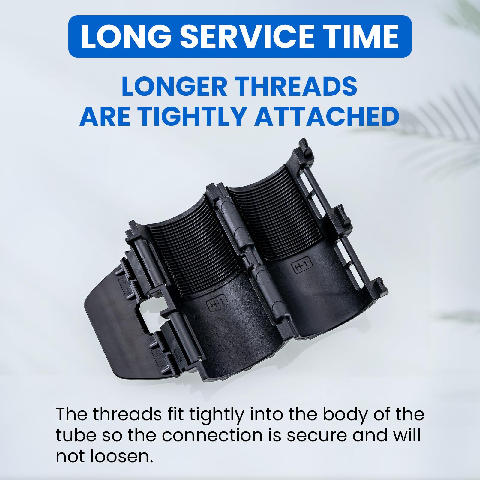 21048 Faucet Basin Nuts, Quick Install Locknuts, Coupling Nut for Kitchen Bathroom Sink, 32mm Anti-Loose Nut, Durable Corrosion Resistant