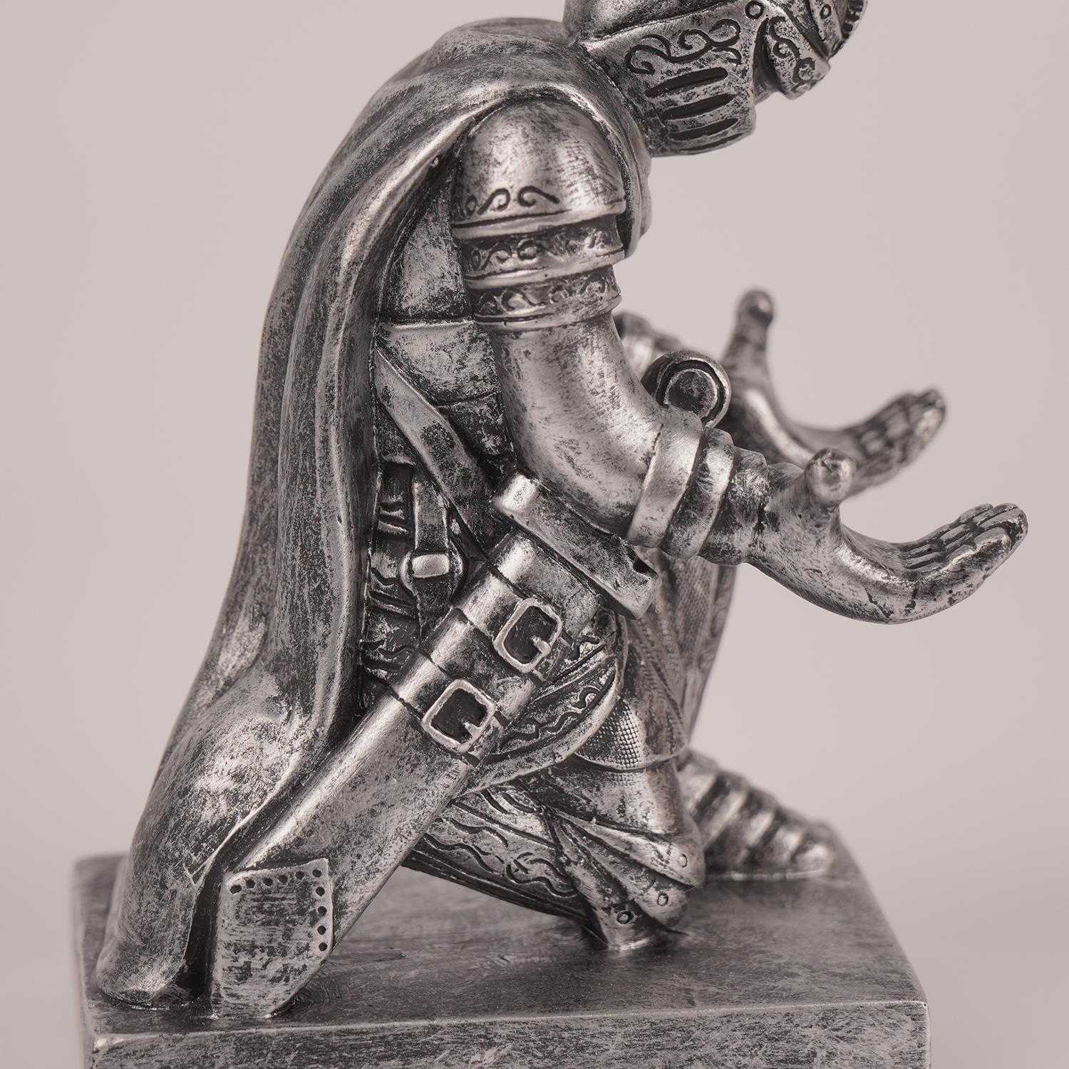 Creative Resin Sunglasses Stand, Gentleman Pen Holder, Pencil Holder, Knight Sword Display Rack, Office Desk Organizer, Sun Glasses Storage Bracket, Office Desk Accessories