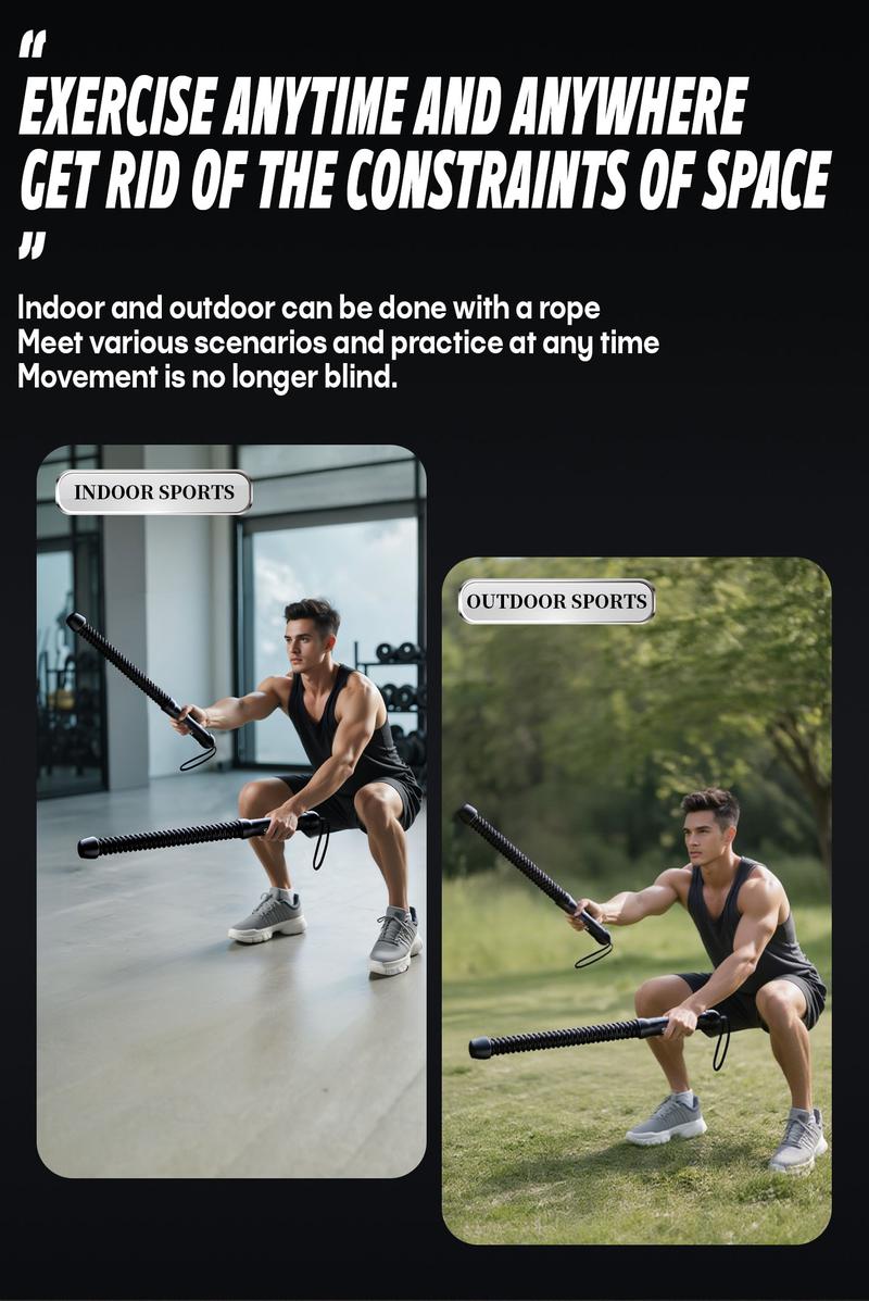 Soulyis Cordless Battle Ropes for Home Gym - Cordless Training Rope Fitness Equipment for Men & Women, Weighted Workout Ropes for HIIT, No-Jump Full-Body Exercise, Ideal for Fitness Enthusiasts Workout Equipment Training Equipment & Festival Gift Soulyis Cordless Battle Ropes for Home Gym - Cordless Training Rope Fitness Equipment for Men & Women, Weighted Workout Ropes for HIIT, No-Jump Full-Body Exercise, Ideal for Fitness Enthusiasts Workout Equipment Training Equipment & Festival Gift