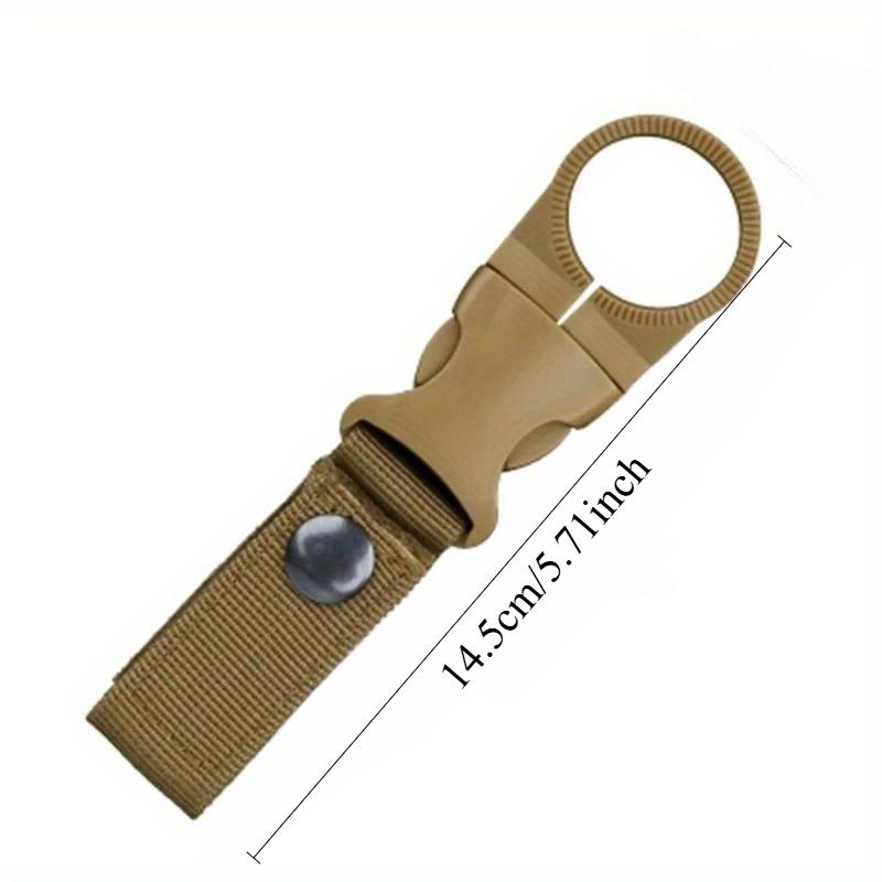 Molle Webbing Backpack Buckle Carabiners Attach Quickdraw Water Bottle Hanger Holder Outdoor Camping Hiking Climbing Accessories