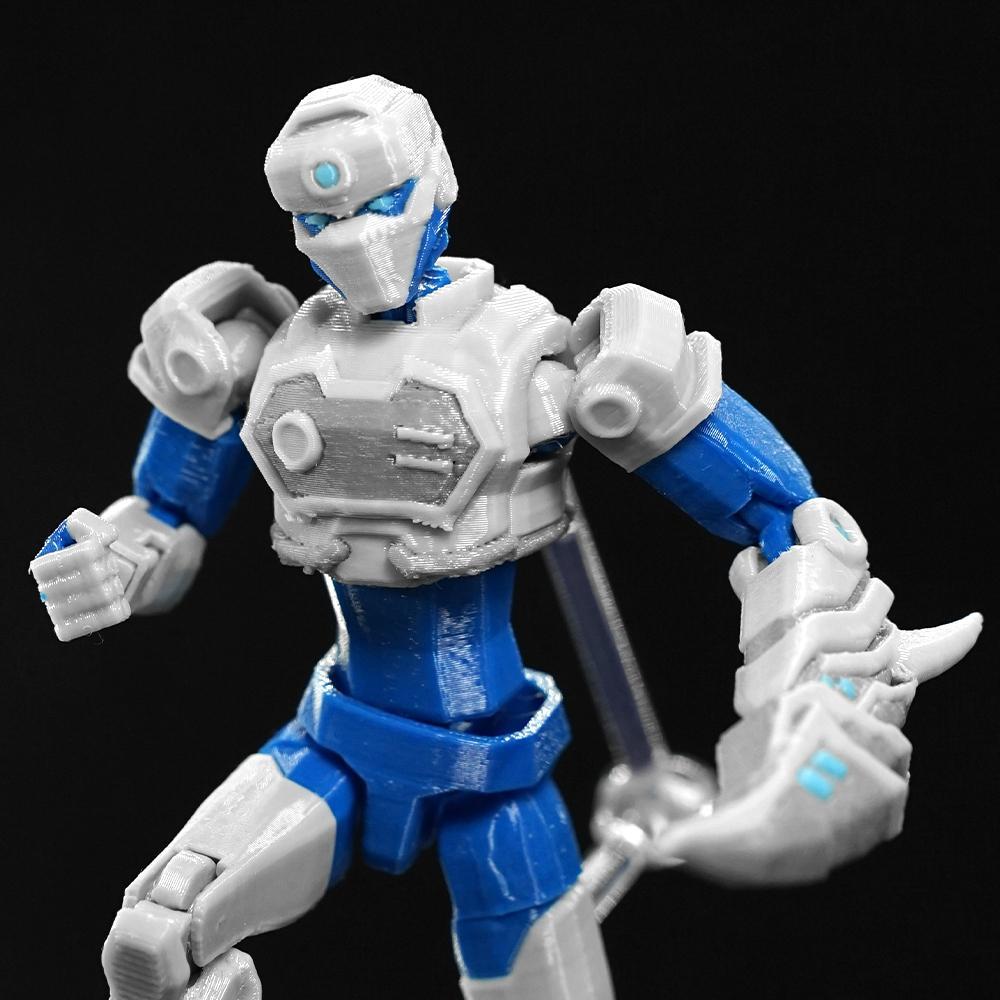3D Printed Invincible series All Toys Action Figures Anime Model Lucky Dummy 13 Superheroes Multi-Jointed Toy Ornaments Gifts