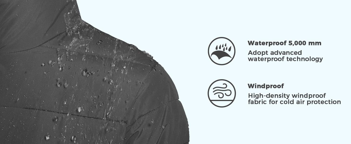 Men's Winter Jacket Warm Puffer Jacket Snow Coat with Hood Menswear Tops Men's Winter Jacket Warm Puffer Jacket Snow Coat with Hood Menswear Tops