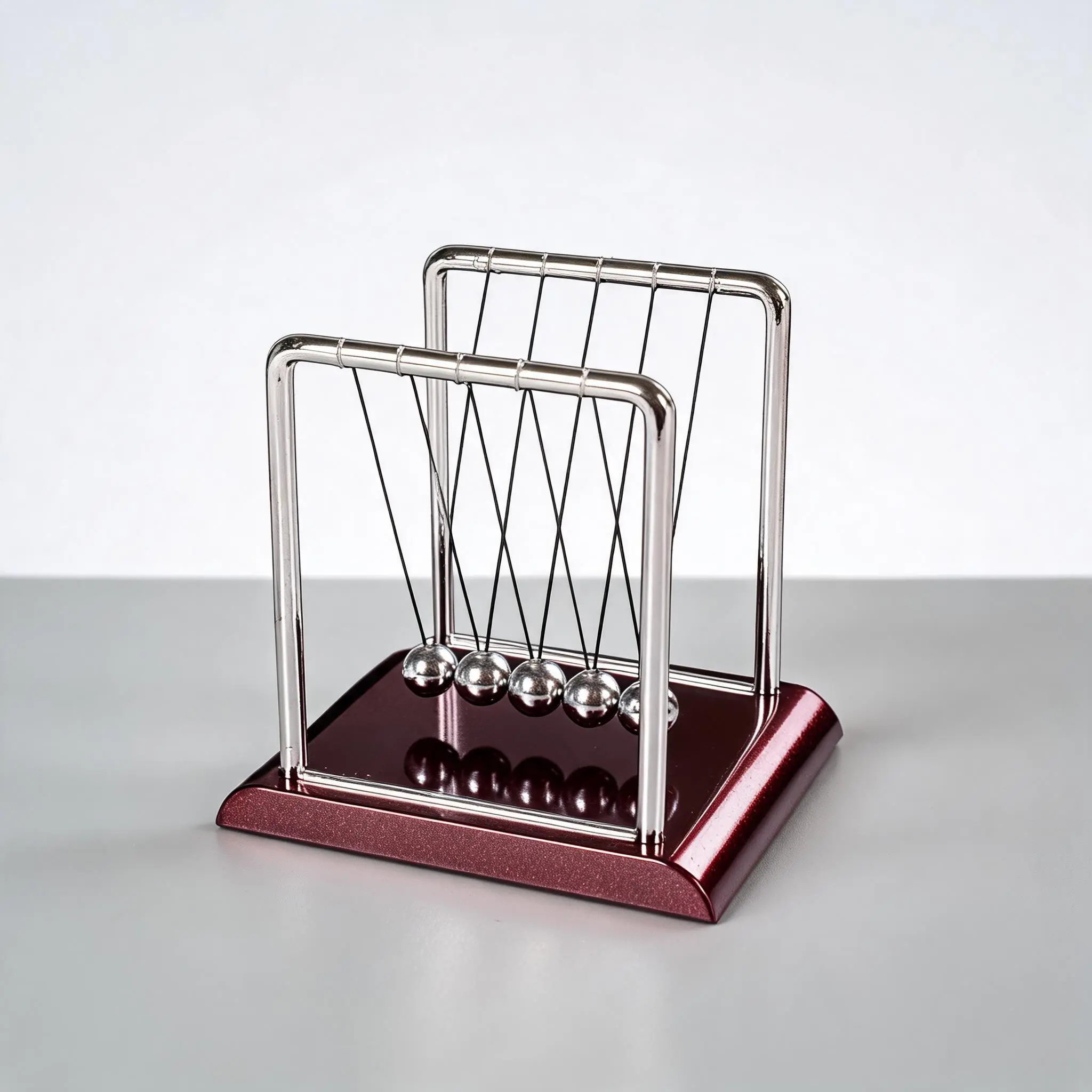 Newton's Cradle Ball Set, Vintage Design, Physics Education Toy, No Power Required, Home Decor Gift, Educational Ornament
