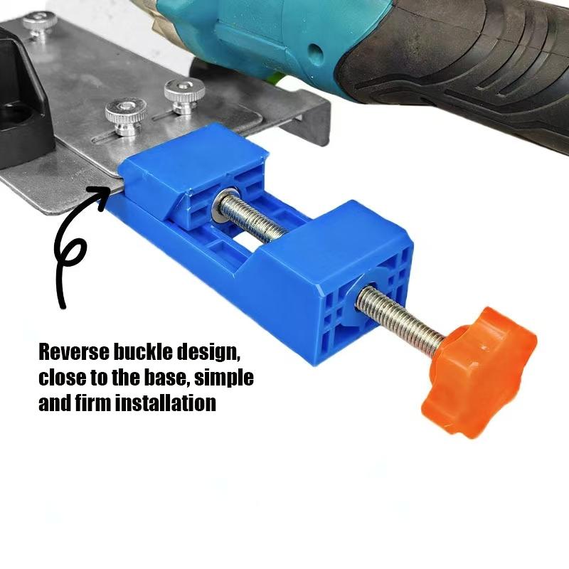 Adjustable Cutting Machine Base, 3 Counts/set Guide Rail Auxiliary Tool, Power Tool Accessories for Cutting Machine