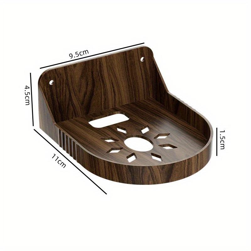 No-Drill Wall Mount Bracket for Security Cameras - Strong Load-Bearing Capacity, Easy Installation, Compatible with Ring, Arlo, Eufy, Google Nest, Wyze, Blink - Ideal for Indoor/Outdoor Use, Camera Mounting Bracket, Sleek Design, Durable Construction