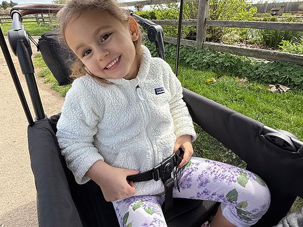 HARPPA | All-Terrain Wagon Stroller for 2 with Canopy, Foldable 2-Seat,Strollers for Babies, Foldable 2-Seat, Wagon for Outdoor & Beach, Adjustable Push & Pull Handle, Footwell & Large Storage, Park & Camping Adventures, Travel System