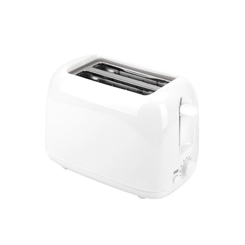 Fully Automatic Bread Toaster Slicer - Rubber & Polycarbonate Household Kitchen Appliance, Stable, Even Bake, Space-Saving Compact Structure, Easy Adjustment Functions, Variable Browning Control, 235x130x166mm, for Breakfast Sandwich Making, A-110V - Us S