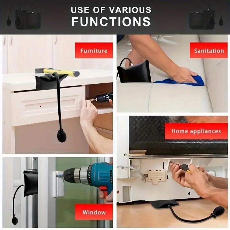 Car Repair Tool Kit Portable Automotive Tool Set With Carrying Bag For Cars & Trucks Professional Emergency  Car Unlock Tool Set Brake Caliper Wrench Monkey Wrench