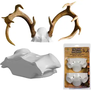 Shed Spreader by Illusion| Replica Skull Cap for DIY Taxidermy| Deer Antler Mounting Skull Plate| DIY Antler Mounting