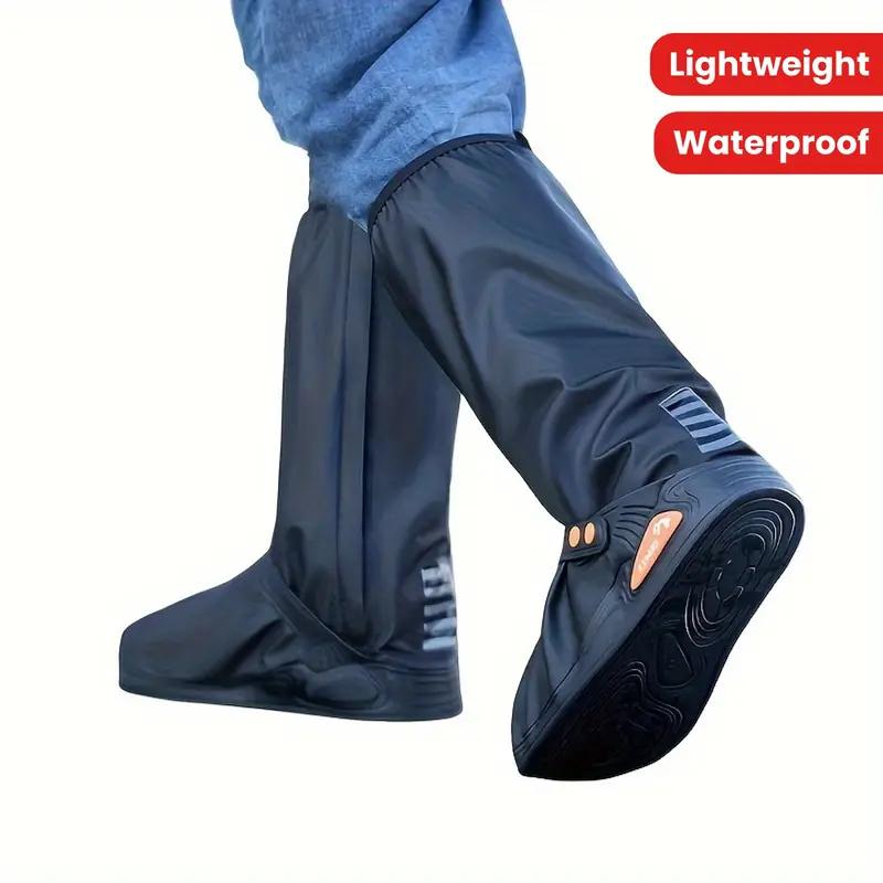 Thick Durable Outdoor High-Top Waterproof Rainproof Shoe Covers/rain Boots, Motorcycle Riding, Outdoor Leisure Fishing, Rainy Day, Rainy Season, Rainy/snowy Hiking, Rain Shoes