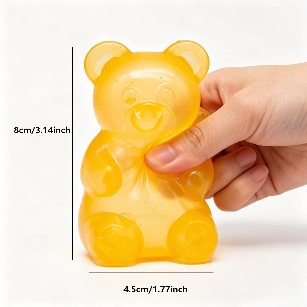Creative Stress Relief Bear Squishy Toy, Cute Simulation Bear Dumpling, Unisex Pressure Release Fun Gift, Mtl25061208720r Model