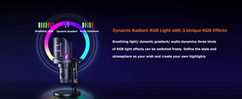 COMICA EJoy Uni/Uni PRO Wireless Gaming Microphone | RGB Condenser Mic with CalMix Noise Reduction | Adjustable Boom Arm • Plug & Play • 50H Battery | PC/Mobile Compatible for Streaming & Podcasting COMICA EJoy Uni/Uni PRO Wireless Gaming Microphone | RGB Condenser Mic with CalMix Noise Reduction | Adjustable Boom Arm • Plug & Play • 50H Battery | PC/Mobile Compatible for Streaming & Podcasting