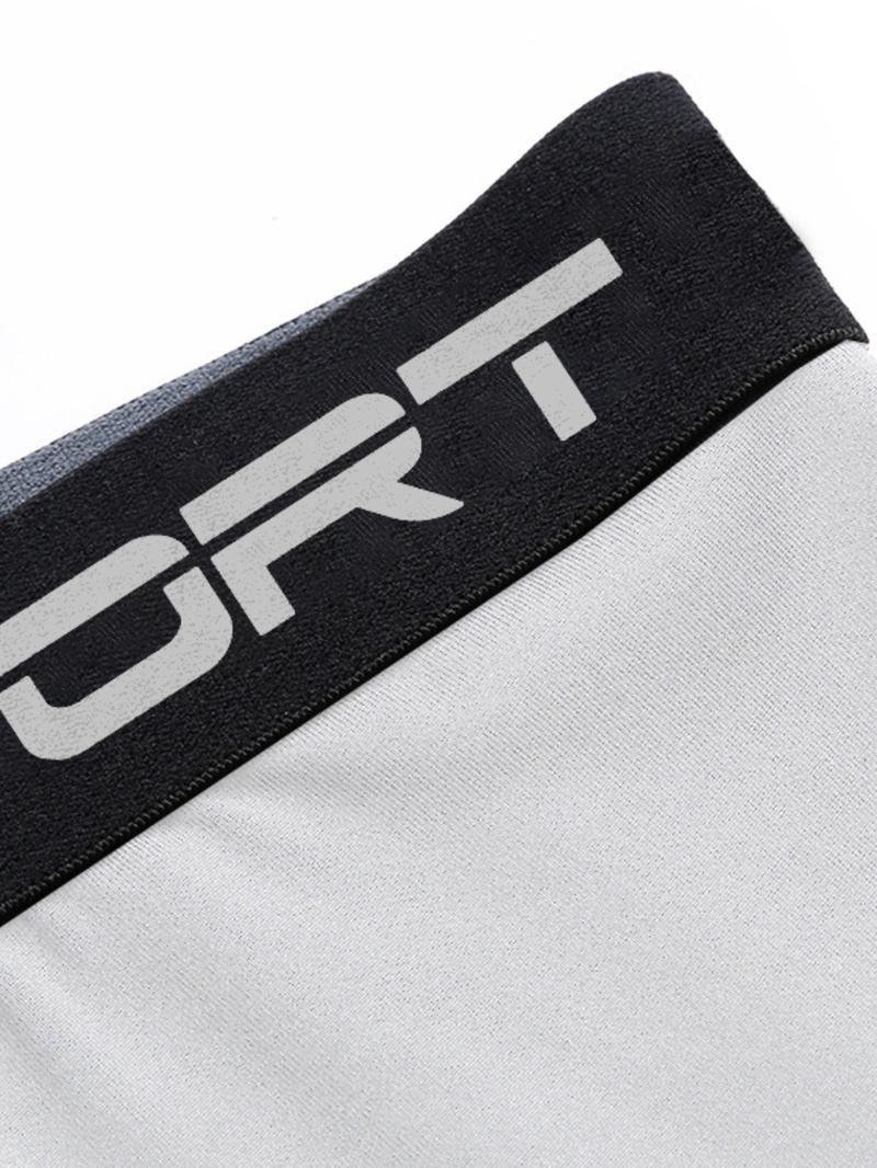 6-Pack Men’s Compression Trunks, Quick Dry Performance Sports Underwear Shorts with Pockets, High Stretch Polyester Elastane Athletic Trunks for Gym Workouts, Fitness Training, Sports Activities & Everyday Comfortable Wear