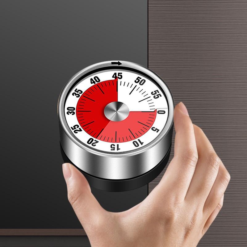 Magnetic Mechanical Countdown Timer, Visible Timer for Classroom, Baking, Teaching, Meetings, Kitchen Cooking, Work