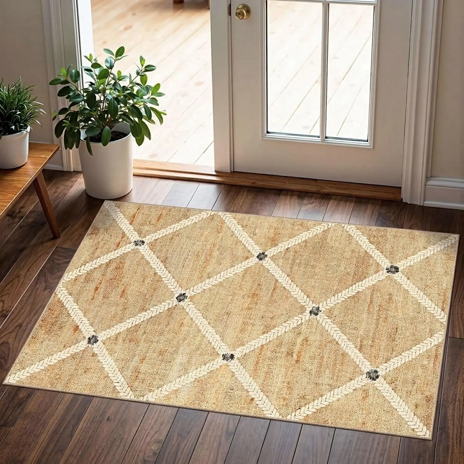 Lattice - Natural Wheat / Ivory