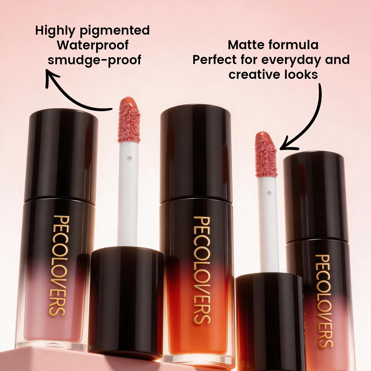 1PC Colorful Lipstick, Lip Cosmetic, Lip Product, Long-lasting and Smooth, Moisturizing, Hydrating, Creamy Texture, Various Colors to Choose, Suitable for Autumn and Winter, Create A Perfect Makeup, Romantic Gift for Women
