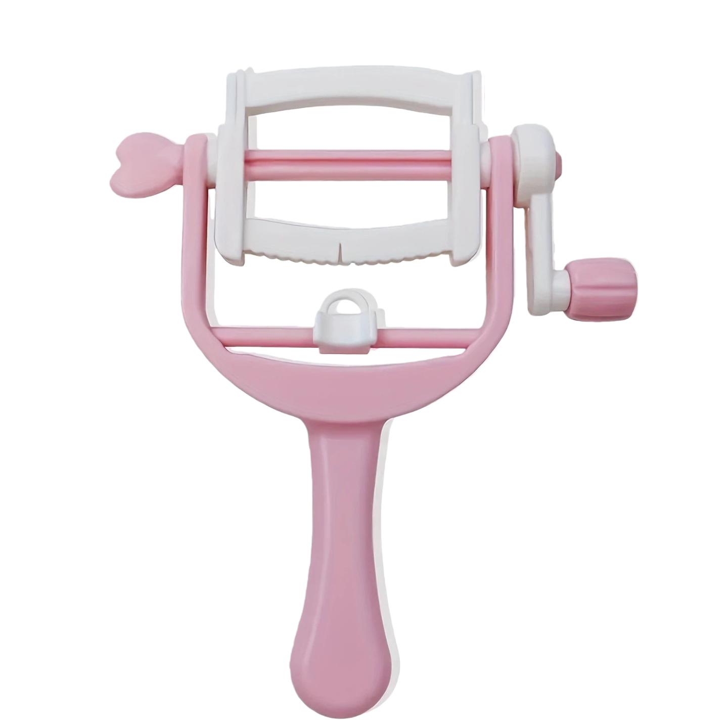 1pc Manual Yarn Winder with Handle | Heavy-Duty Craft Machine for Yarn, Rope, Twine, Ribbon, Tube Cleaning - Includes Clamping Mechanism, Speed Control, and Stable Base - Perfect for Crafts, Easy to Use