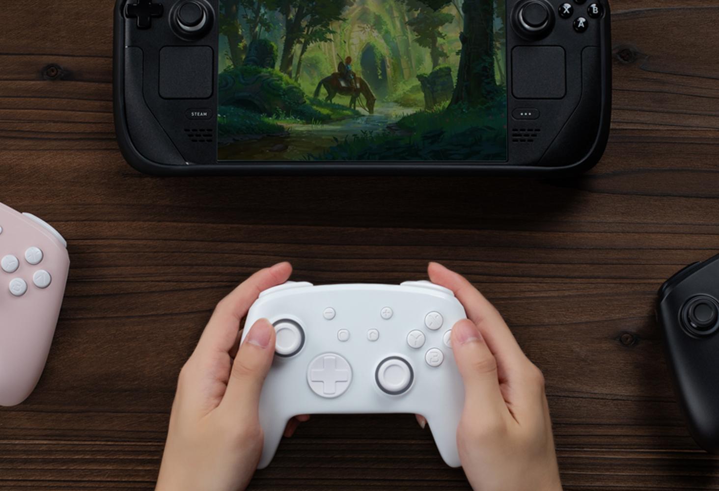 FUNLAB Firefly Pro Wireless Switch Controller - Scarlet & Violet