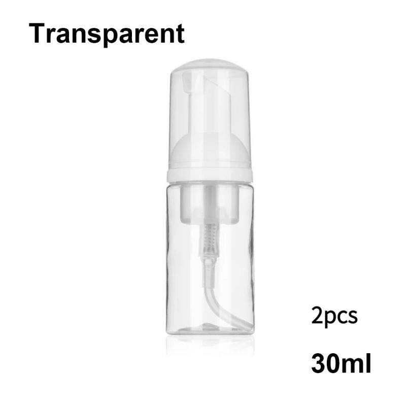 Refillable Cosmetic Foam Bottles 30ml to 100ml Options Sleek Bottle for Labeling Perfect for Travel and Home Use