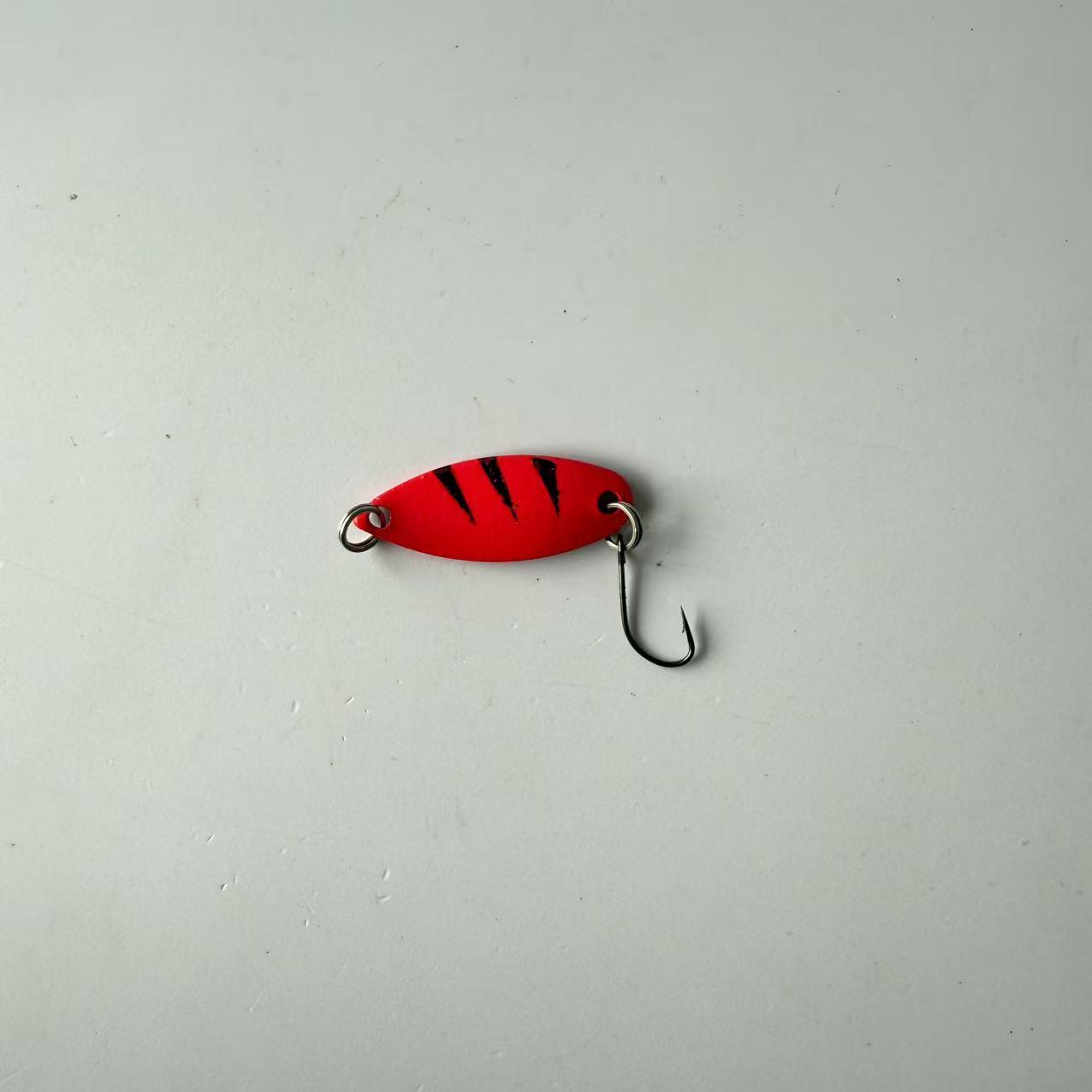 Replica of a Famous Brand, Bestseller, 1 Piece, Micro-Object Mouth Copper Colored Metal UV Glow Focusing on Walleye Bait, Suitable for Freshwater and Saltwater Fishing Accessories, Fishing Gear, and Supplies