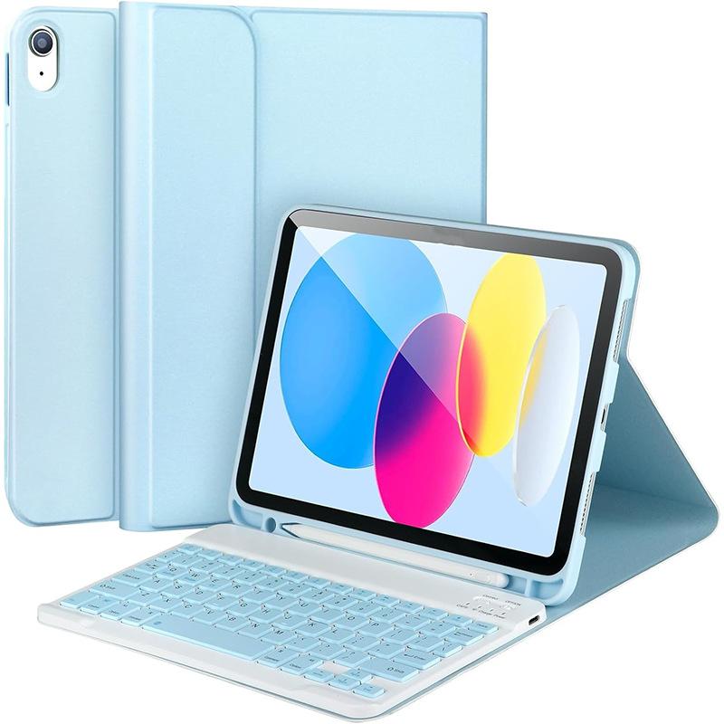 iPad 11th Gen A16 11-Inch Keyboard Case, Bluetooth-compatible Mouse Combo, Women's Design, Apple Pencil Holder, 2022 Model