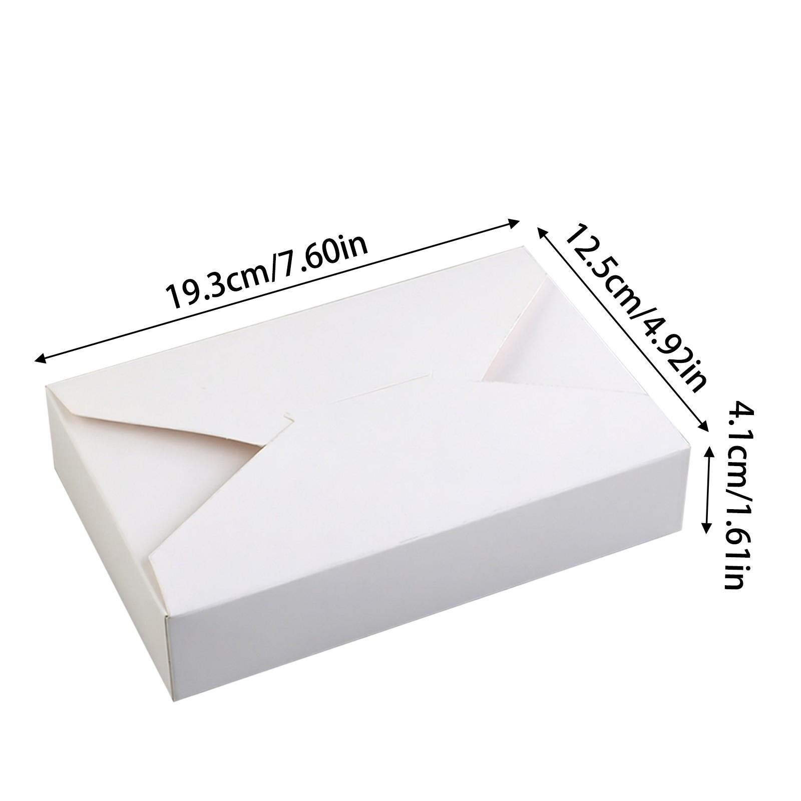 Gift Boxes 7.6'x4.92'x1.6' Bridesmaid Proposal Box for Wedding, Packaging, Present, Birthday, Cupcake Boxes