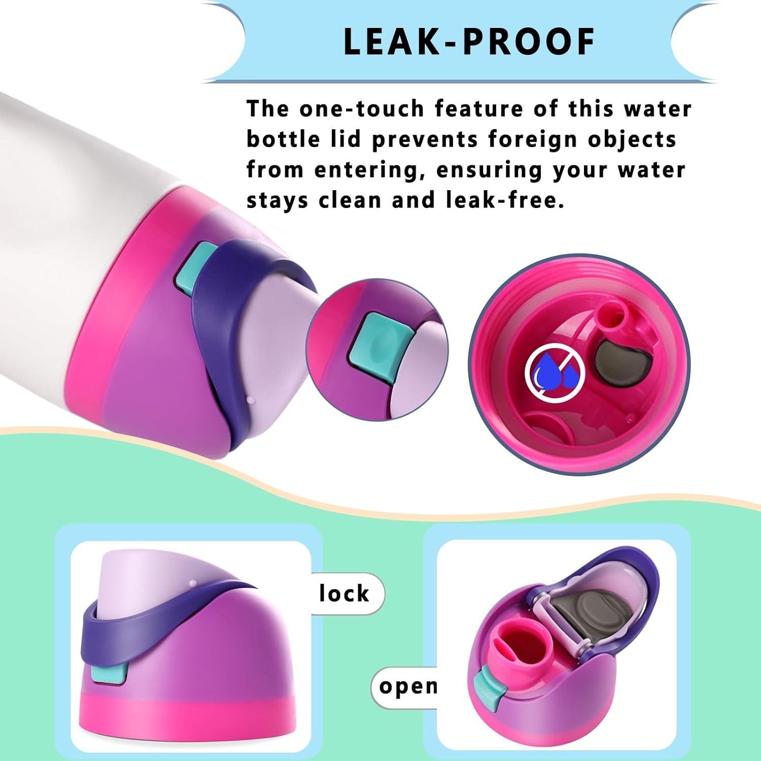 Owala Freesip Water Bottle Replacement Lid, One-Click Closure, Leak-Proof, Compatible with 16oz, 24oz, 32oz, 40oz Bottles