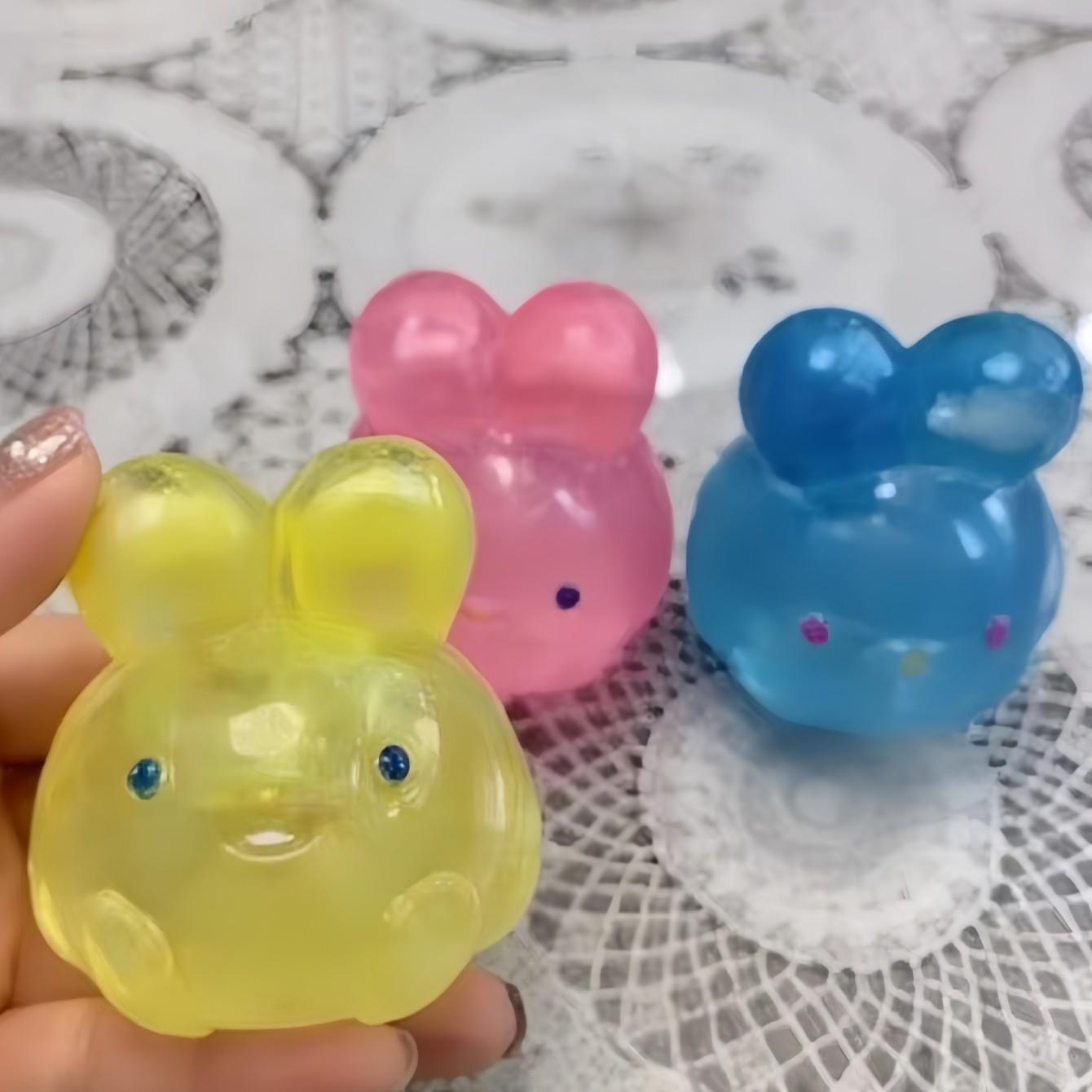 Stress Relief Realistic Rabbit Squeeze Toy, Educational Stress Reliever, Soft Plush Bunny, Perfect for Anxiety Reduction, Kids & Adults