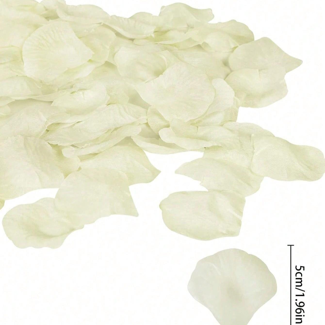 Cute Pearl Handle Flower Basket for Wedding Ceremony, Ivory Color Satin Bunting Floral Arrangement, Perfect for Bridal Party Decorations