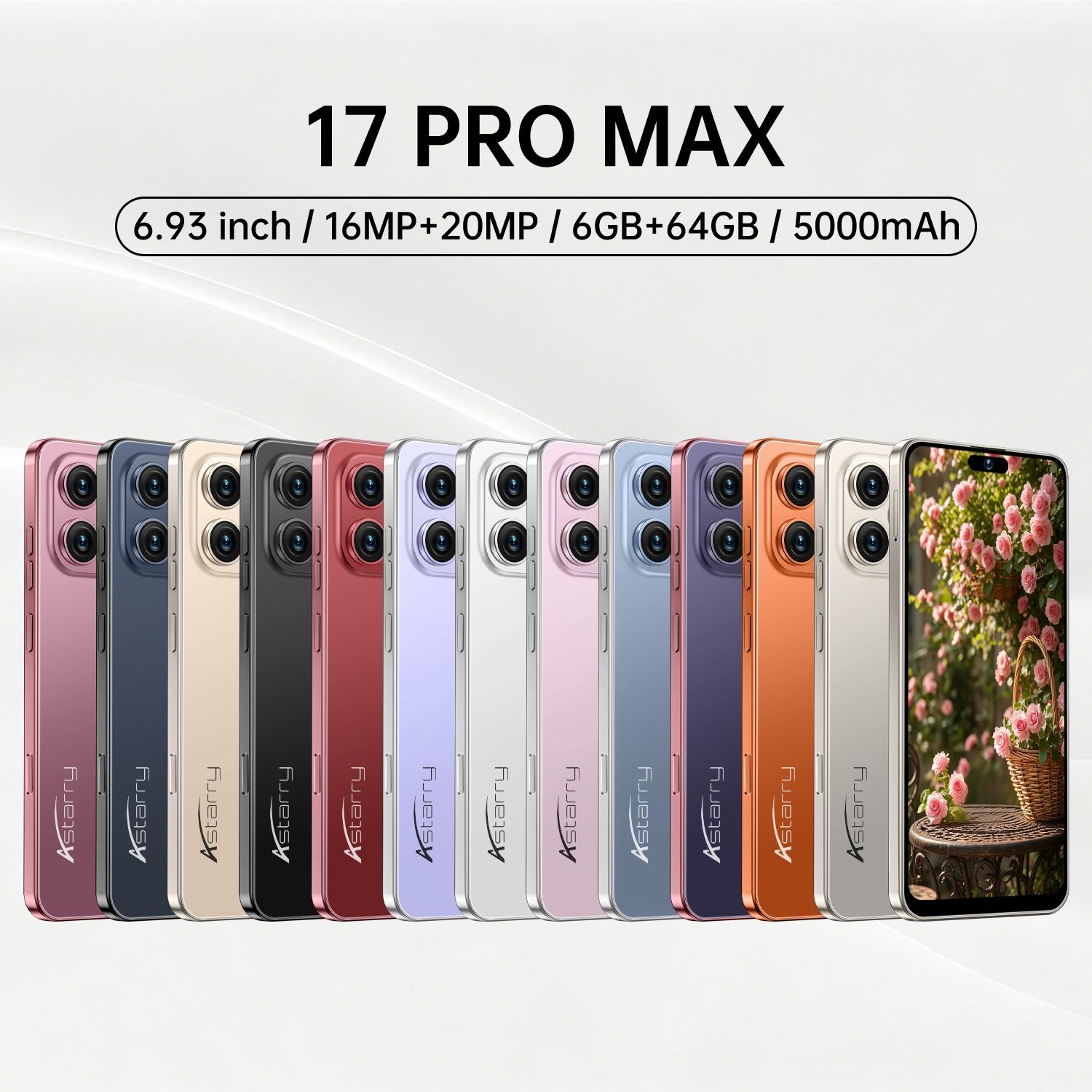 Astarry-4g Ultra-Thin Mobile Smartphone, Android Mobile Phones, 6.93-Inch Large Screen, 8-Core Mtk6762, 6gb+64GB, Android 12, 5000mah, Dual Sim, WiFi Bluetooth-compatible