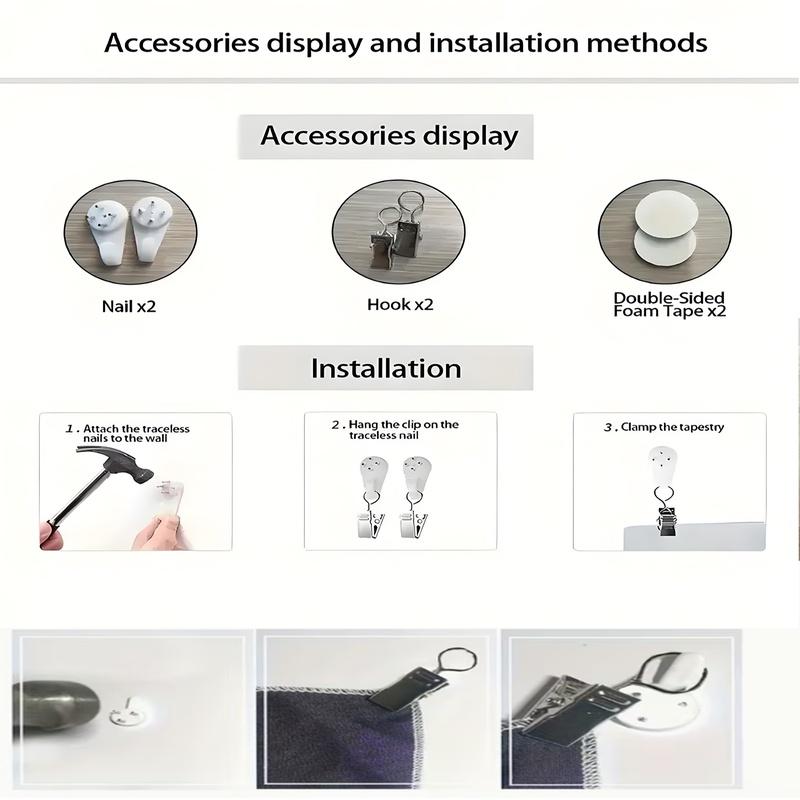 1pc Dinosaur Wall Hanging, Soft Polyester Tapestry for Bedroom, Living Room, Party Backdrop, Studio, Apartment Decor, Durable & Washable Wall Art