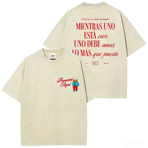 Women's Crew Neck Short-Sleeve Cotton Printed Casual Top - Seguimo Aqui Sapo Concho Design, Reggaeton Perreo Babe Theme, Puerto Rican DTMF Inspired, Bold Design, Streetwear, Back Text, Concert Piece, Blue Top