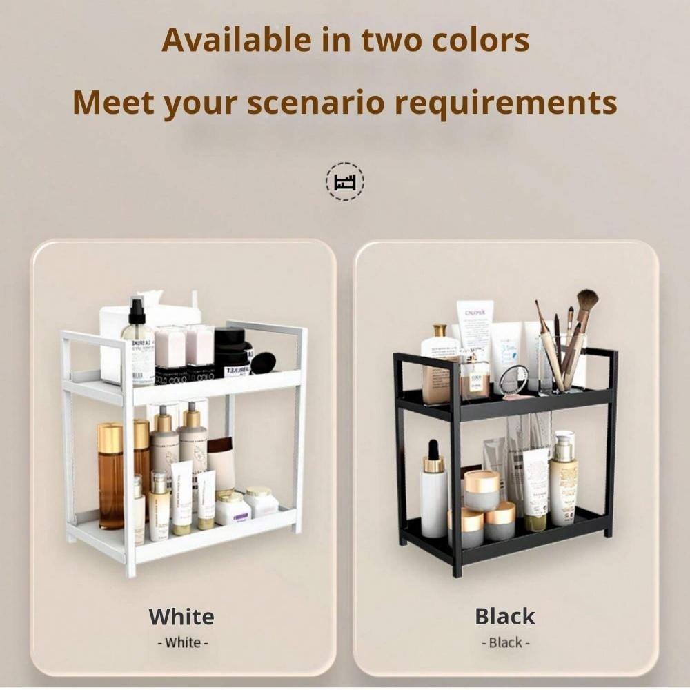 Multi-Layer Desktop Organizer Rack, Student Desk Storage Shelf, Office Computer Table Layered Cabinet, Dormitory Bookshelf, Desk Accessories, Desk Organizer Tidy