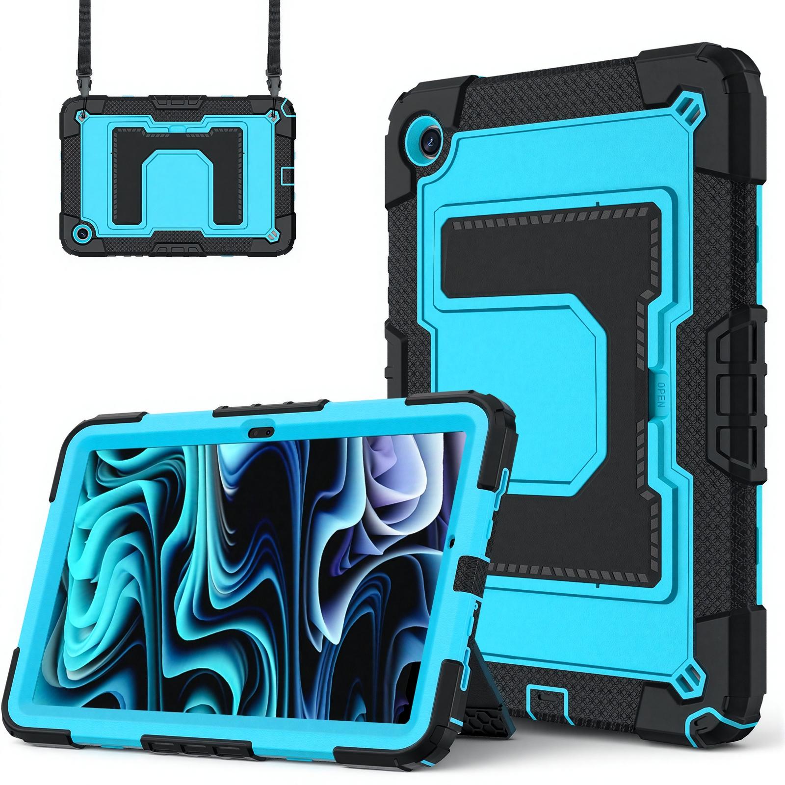 SPALLO Case for Samsung Galaxy Tab A11 Plus/A9 Plus 11 Inch 2025/2023 , Kids Friendly Tablect S9/S9FE/S10FE/S10 Lite 10.9" & A11/A9 8.7" 2023 Protective Cover with Shoulder Strap, Portable Heavy Duty Shockproof Cover, Durable Tablet Casing