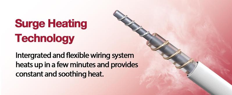 DailyLife Portable Heated Shawl, 26"x35" Electric Heating pad for Back Pain Relief - 6 Heat Settings, Auto-Off, Machine Washable, Warming Mat,  Gifts for Women, Mom, Mother’s Day, FathersDayGift