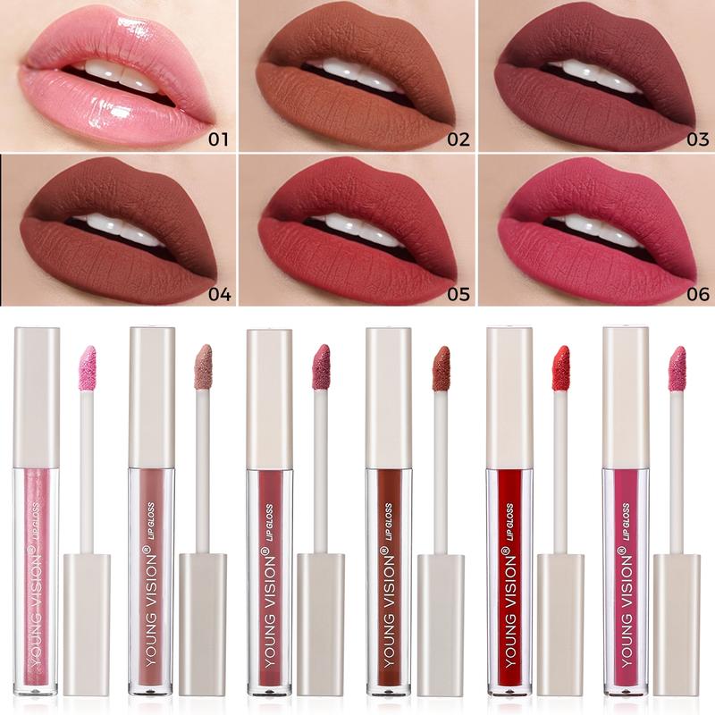 High-Value Matte Lip Gloss Set, Liquid Makeup Gift, Multi-Pack, Non-Flammable, Ca Prop 65 Compliant, Notified Via Scpn/cpnp