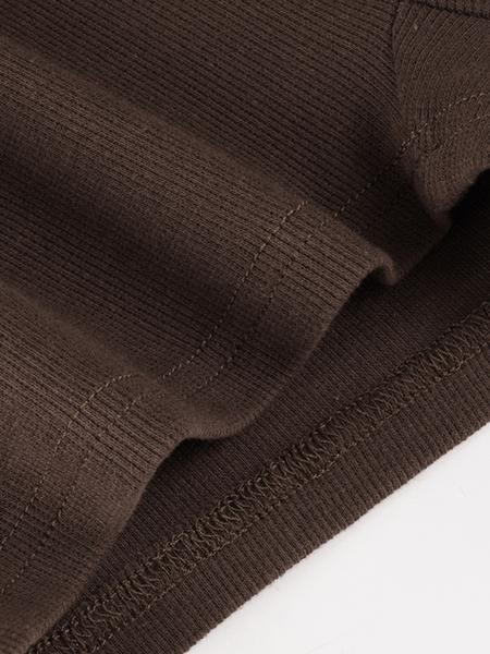 Women's Colorblock V Neck Long Sleeve T-Shirt & Shorts Set, Casual Home Wear, Comfortable Two-Piece for Daily Use